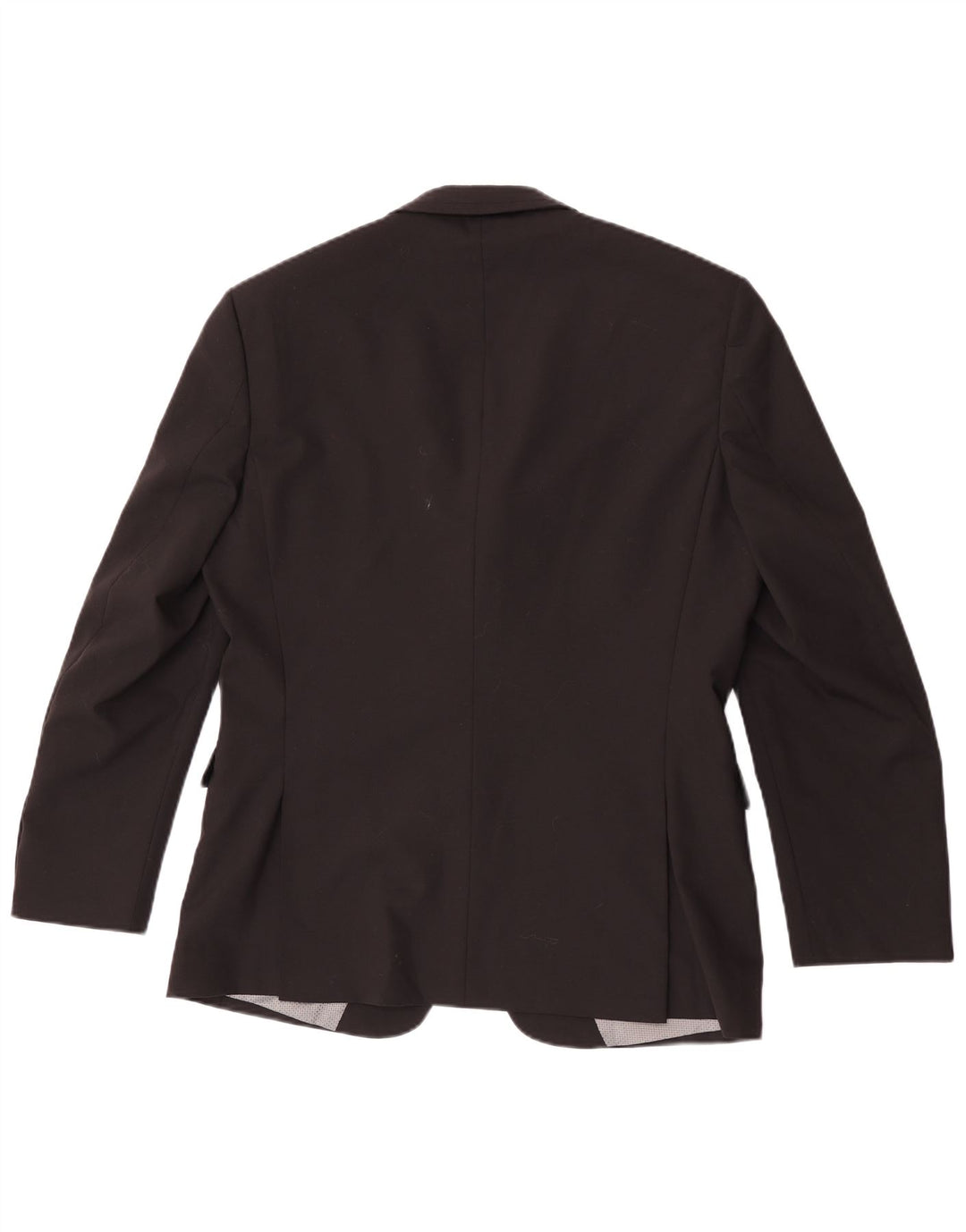 Pierre Cardin Mens 2 Button Slim Blazer Jacket UK 38 Medium Black Wool