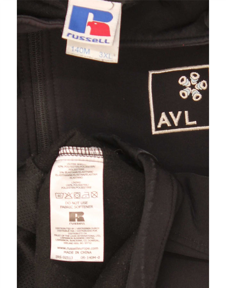 Мужская ветровка Russell Athletic UK 46 3XL, черный полиэстер