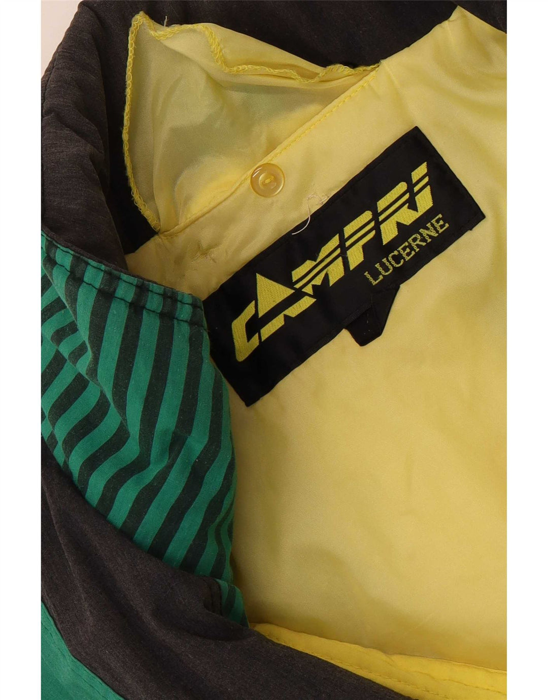 Campri Mens Tracksuit Top Jacket UK 44 2XL Multicoloured Colourblock