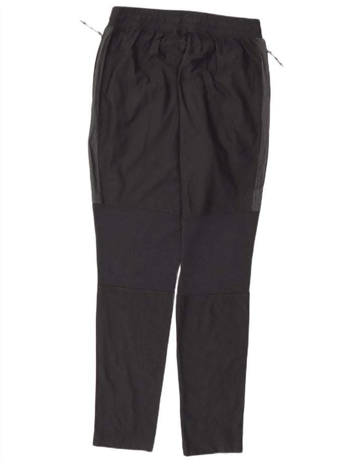 Under Armour Womens Tracksuit Trousers UK 12 Medium Black Polyester