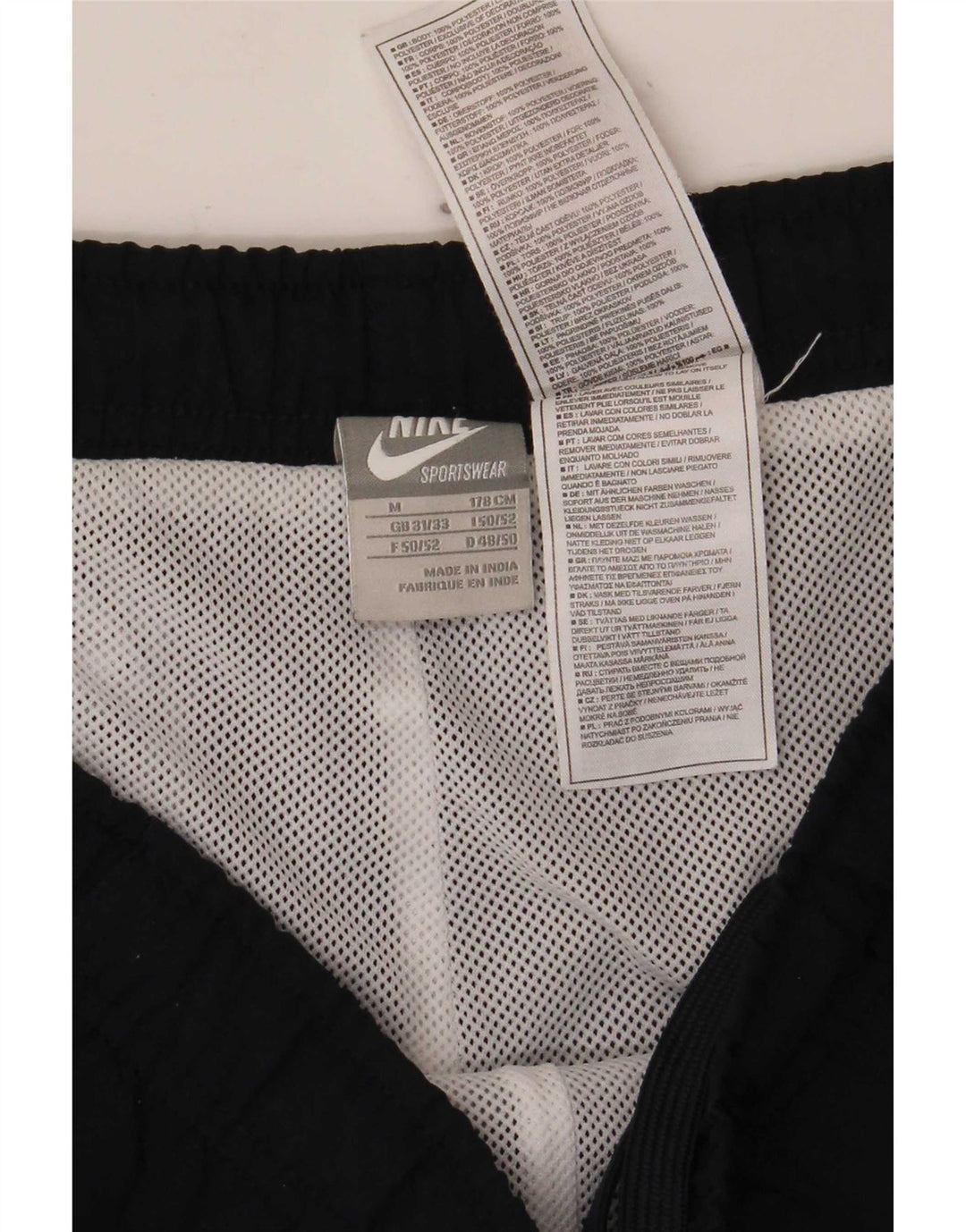 Nike Træningsdragt bukser til mænd Joggers Medium Navy Blue Polyester