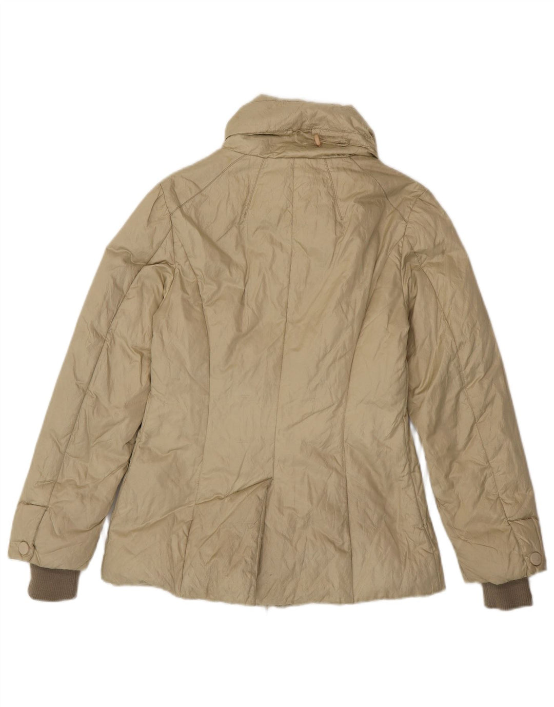 Max & Co. Womens Padded Jacket UK 8 Small Beige Polyester
