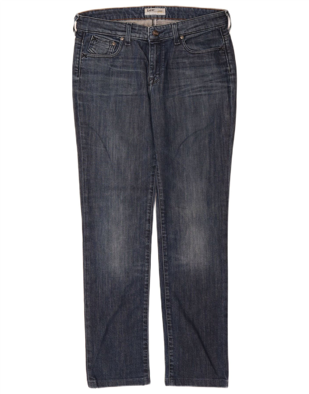 Lee Womens Rice Slim Jeans W31 L30 Blue Cotton