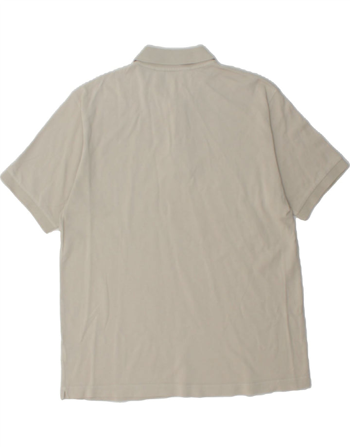 KAPPA Mens Polo Shirt XL Beige Cotton Vintage Kappa and Second-Hand Kappa from Messina Hembry 