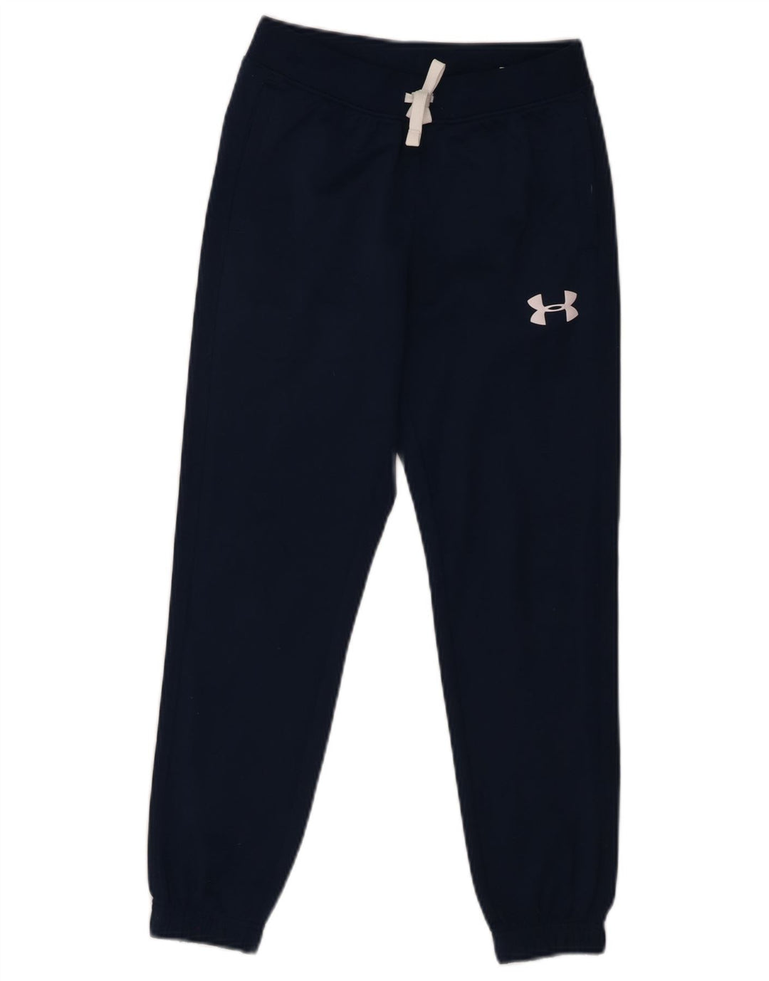 UNDER ARMOUR Boys Tracksuit Trousers Joggers 9-10 Years Medium  Navy Blue