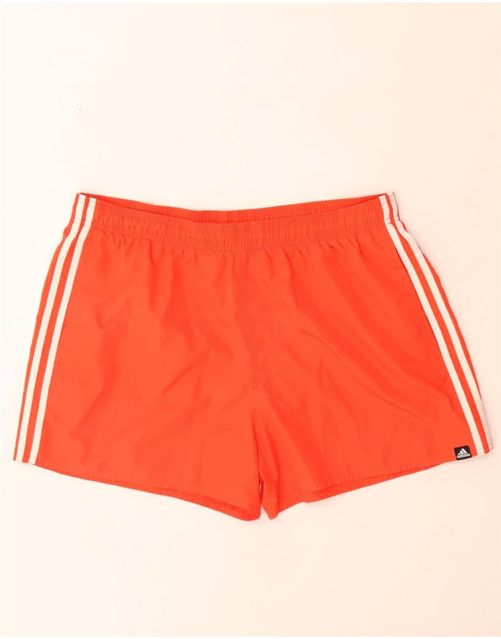 Męskie spodenki sportowe Adidas XL, pomarańczowe, poliestrowe