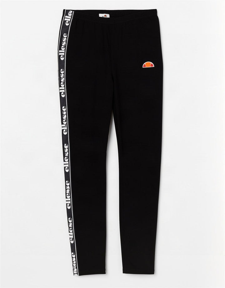 Ellesse Leggings graphiques pour femmes UK 12 coton noir moyen