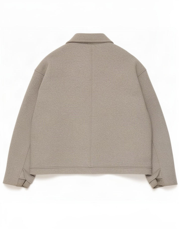 Zara Chaqueta Bomber para Mujer UK 46 Grande Algodón Gris
