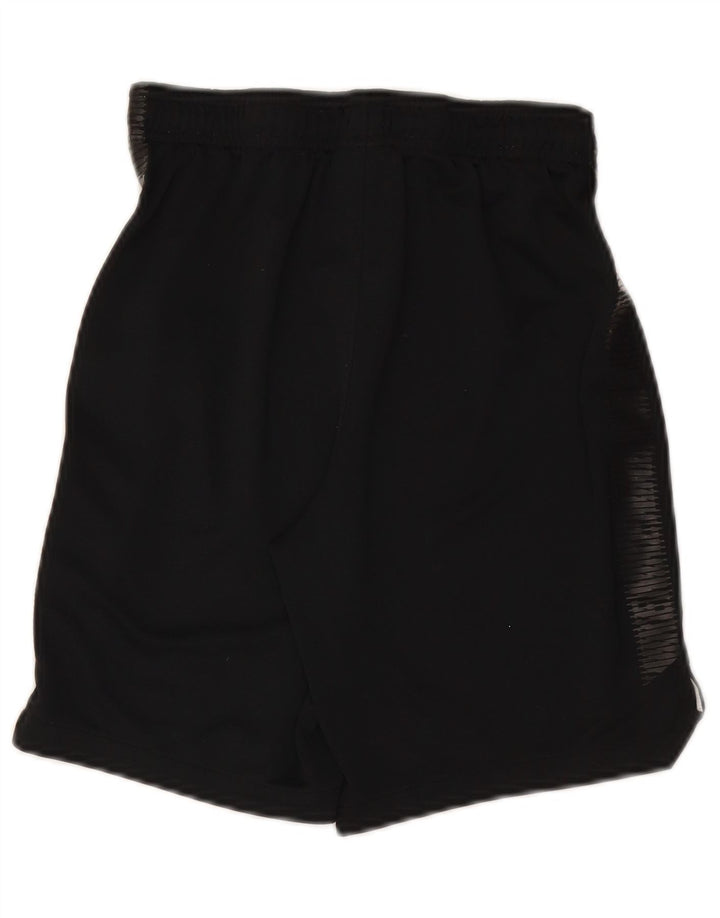 NIKE Boys Dri Fit Sport Shorts 12-13 Years Large Black Polyester