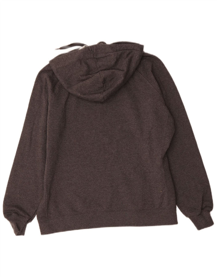 Champion Mens Hoodie Jumper XL Grey Cotton