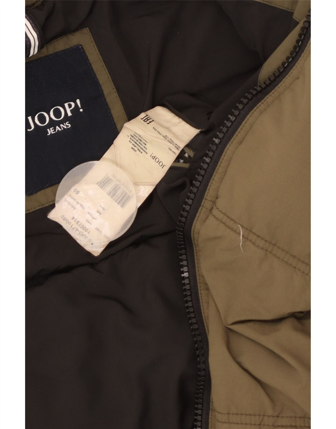 Joop Mens Padded Jacket IT 50 Large Khaki