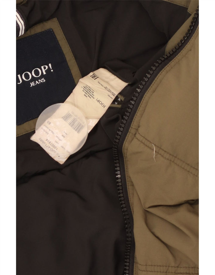 Joop Mens Padded Jacket IT 50 Large Khaki