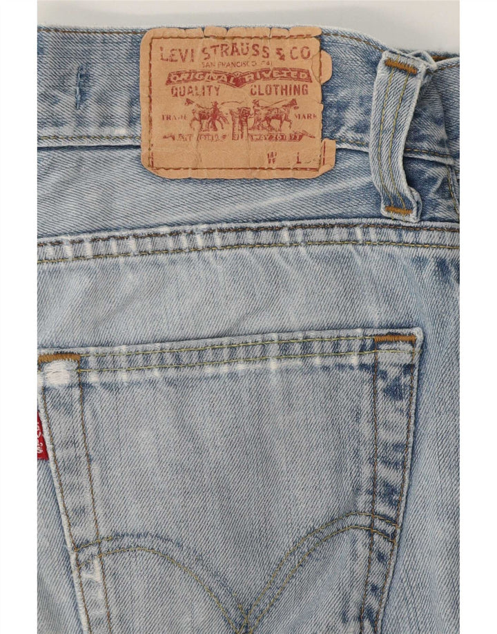 Levi's Short en Jean Slim 511 Femme W26 Petit Bleu