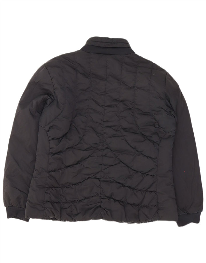 Damska ocieplana kurtka ADIDAS UK 22 3XL Czarny poliester