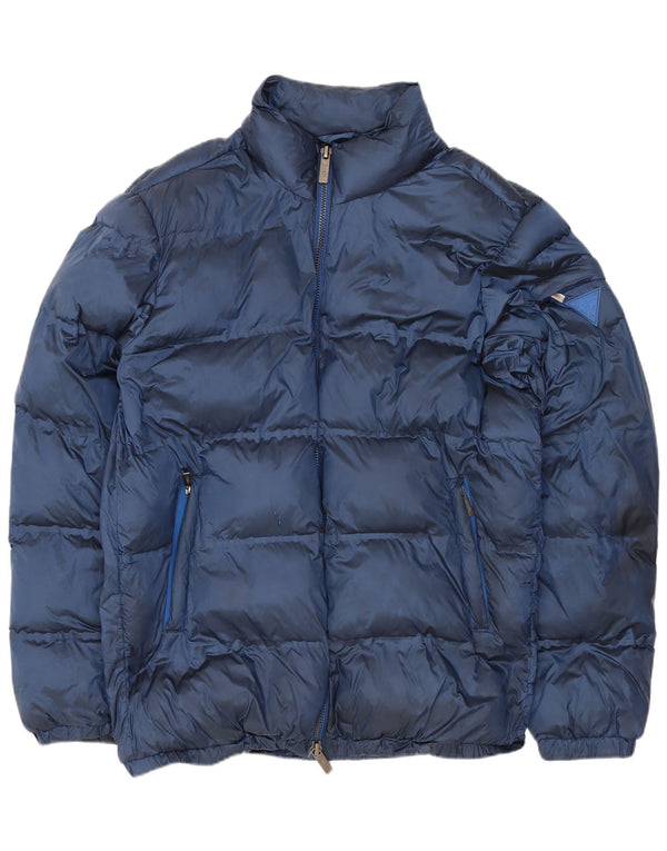 Guess Polstret Herrejakke UK 38 Medium Navy Blue Polyamid