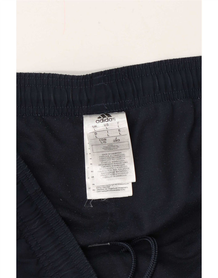 Ανδρική φόρμα Adidas Παντελόνι Joggers Large Navy Blue Polyester