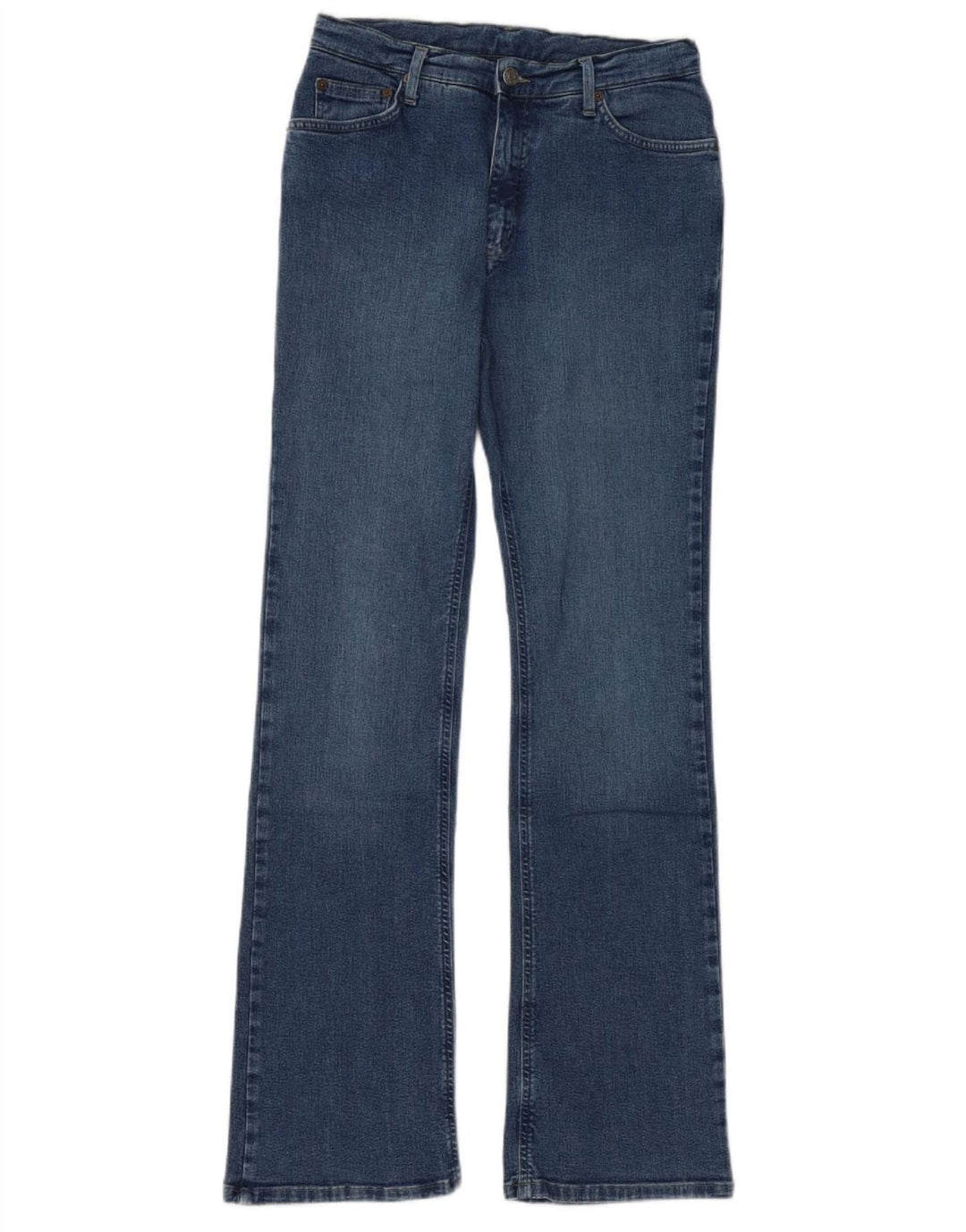 Rifle Womens Bootcut Jeans W31 L33 Navy Blue Cotton
