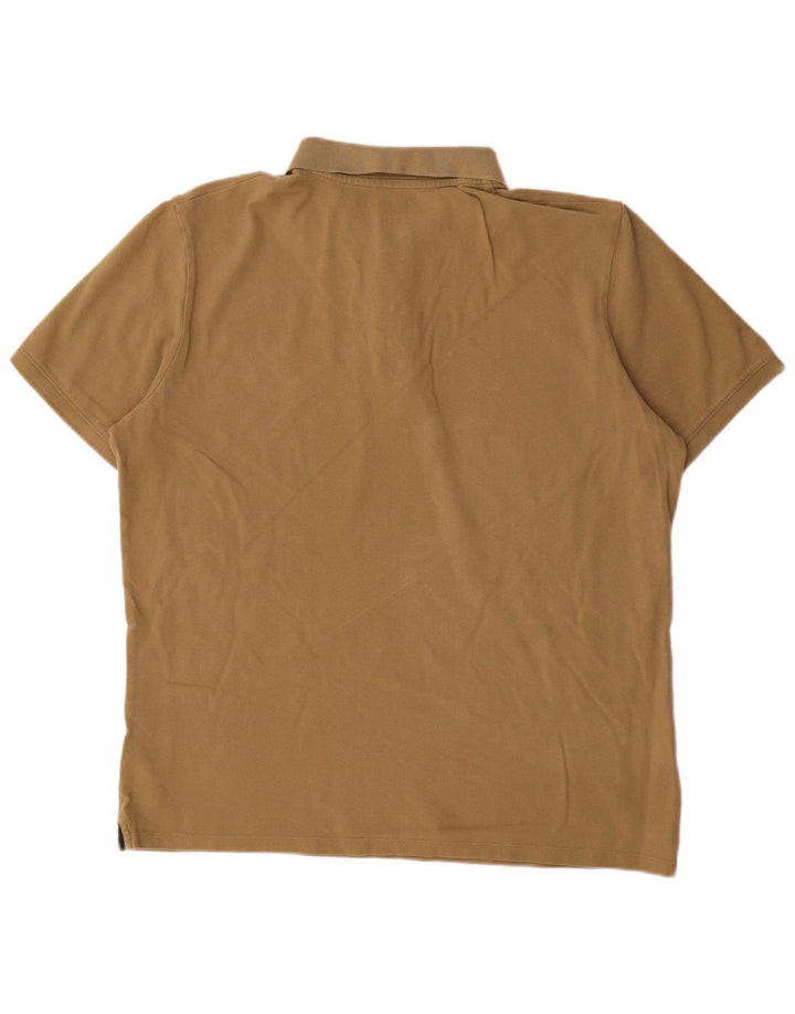 Timberland Mens Regular Fit Polo Shirt XL Beige