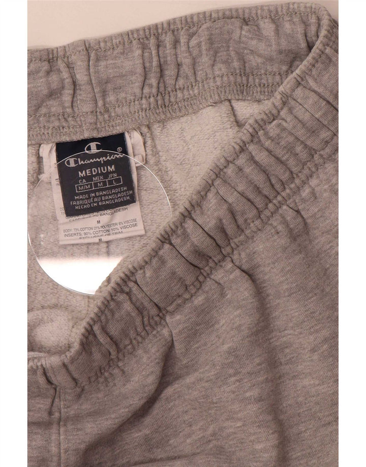 Champion Mens Graphic Sport Shorts Medium Grey Cotton