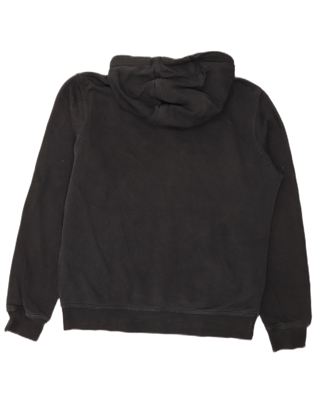 Nike Mens Hoodie Jumper Medium Black Cotton