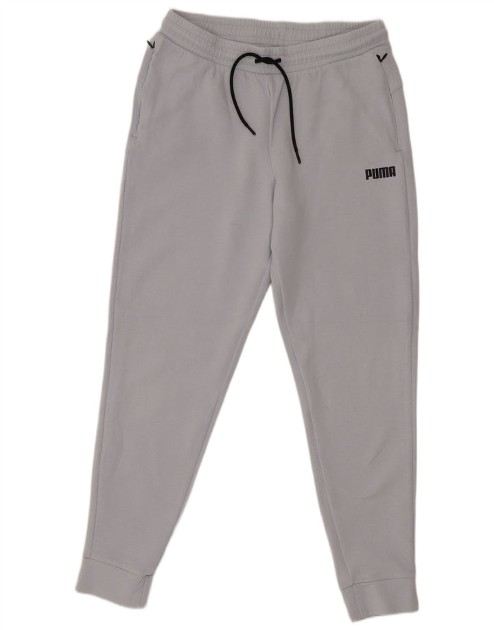 Puma Womens Tracksuit Trousers Joggers UK 12 Medium Grey