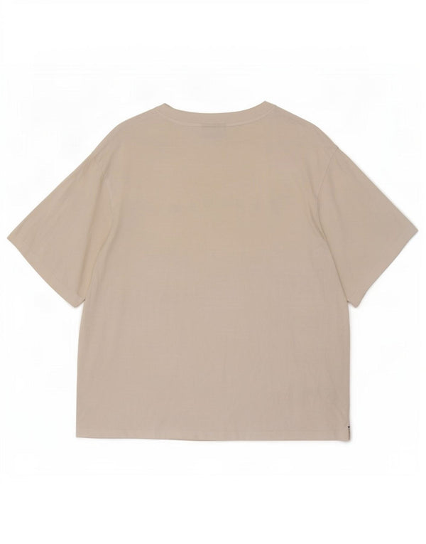 Nautica Herre Grafisk T-Shirt Top 2XL Hvid Bomuld