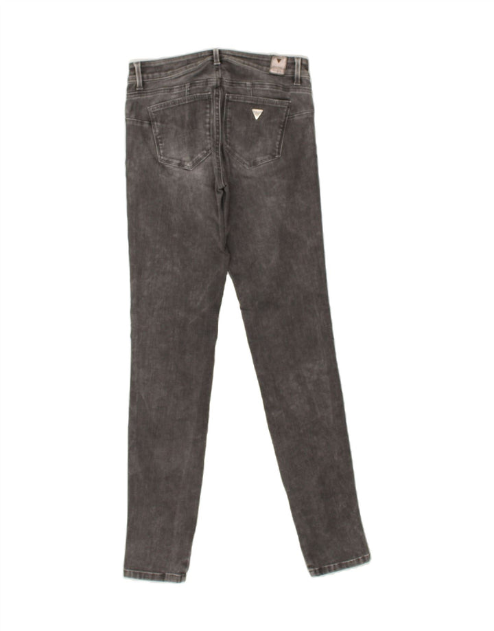 GUESS Womens Curve Skinny Jeans W30 L32 Grey Cotton | Vintage Guess | Thrift | Second-Hand Guess | Used Clothing | Messina Hembry 