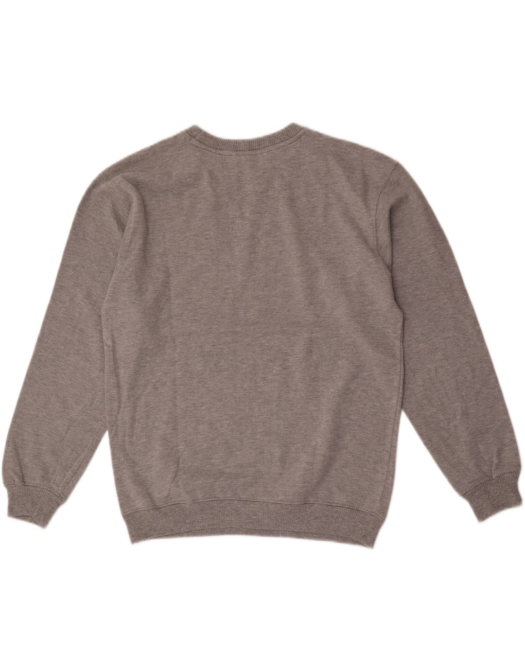 Superga Mens Sweatshirt Jumper Large Grey Flecked Cotton