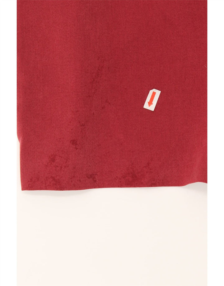GERRY WEBER Womens 4 Button 2 Piece Skirt Set UK 12 Medium W26 Red Cupro Vintage Gerry Weber and Second-Hand Gerry Weber from Messina Hembry 