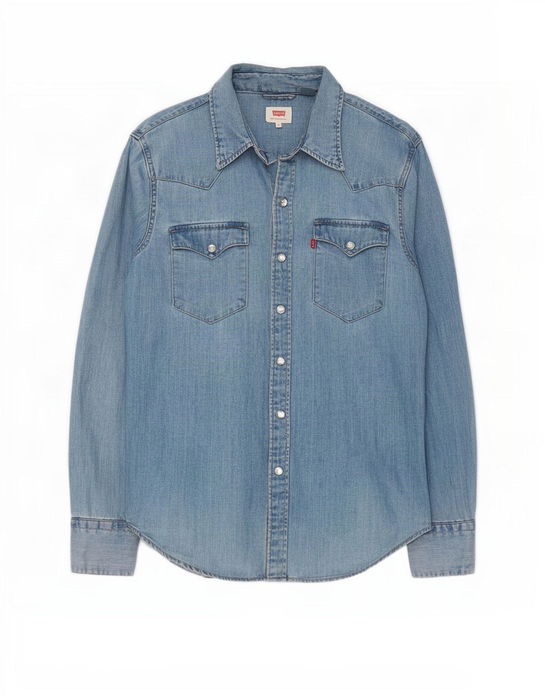 Ανδρικό τζιν πουκάμισο Levi's XS Blue