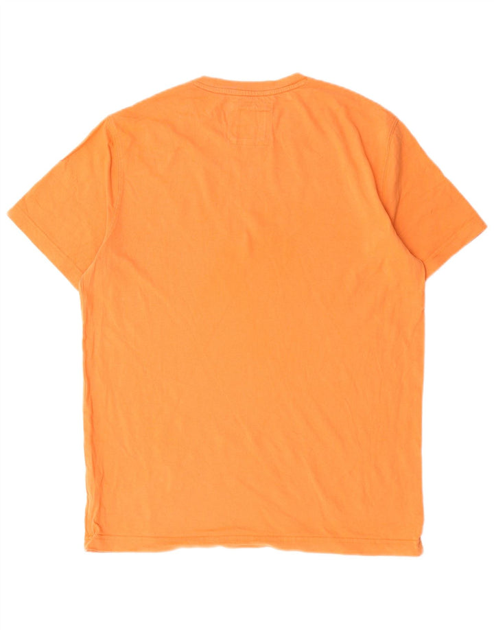 Crew Clothing Herre T-Shirt Top Medium Orange Bomuld