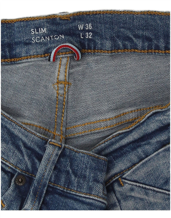 Tommy Hilfiger Jean Slim Scanton Homme W36 L32 Bleu
