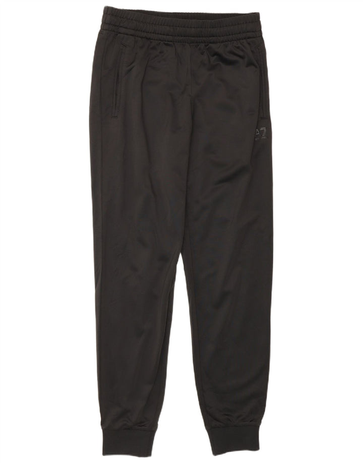 Emporio Armani Mens Tracksuit Trousers Joggers Small  Black Polyester