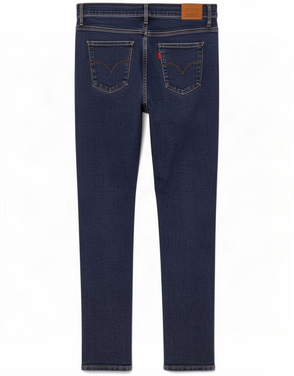Мужские джинсы скинни Levi's 720 с высокой посадкой США 16 2XL W36 L28 Темно-синий хлопок