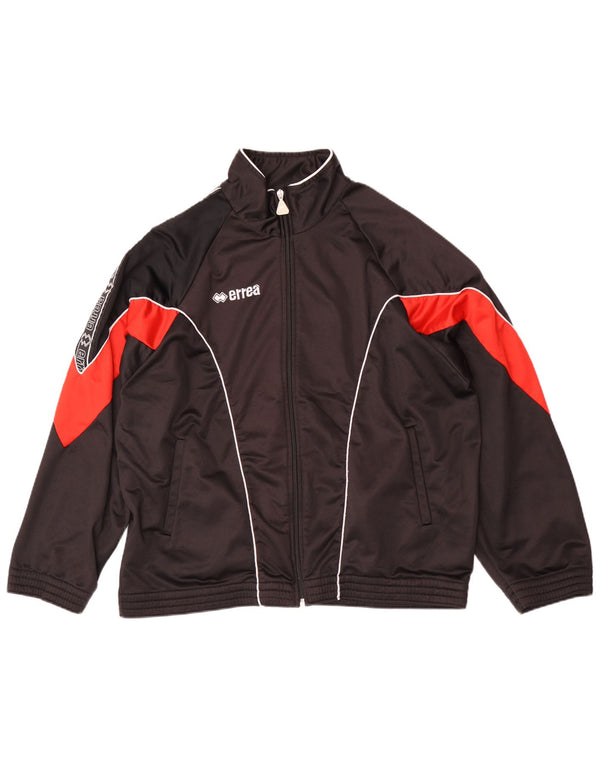Errea Mens Graphic Chándal Top Chaqueta XL Negro Colorblock Deportes