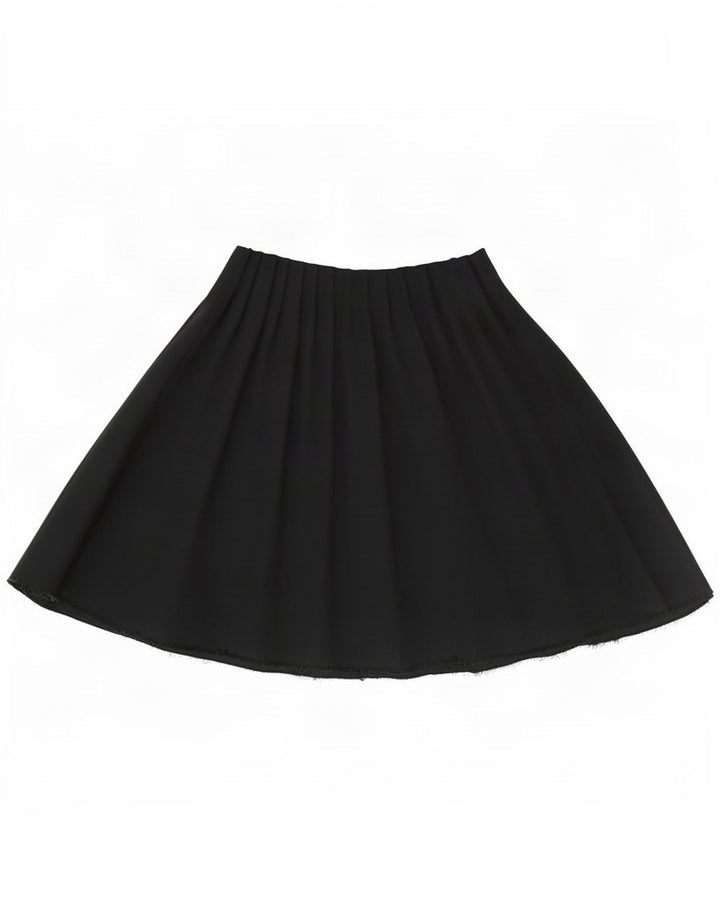 Zara Womens Pleated Skirt Small W26 Green Viscose
