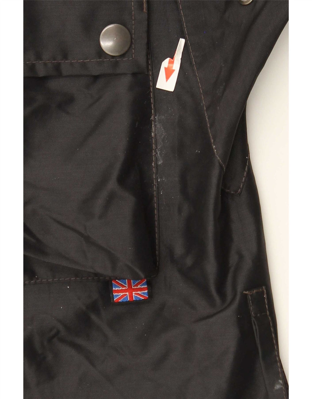 Belstaff Herre Racer Jacket UK 38 Medium Sort Nylon