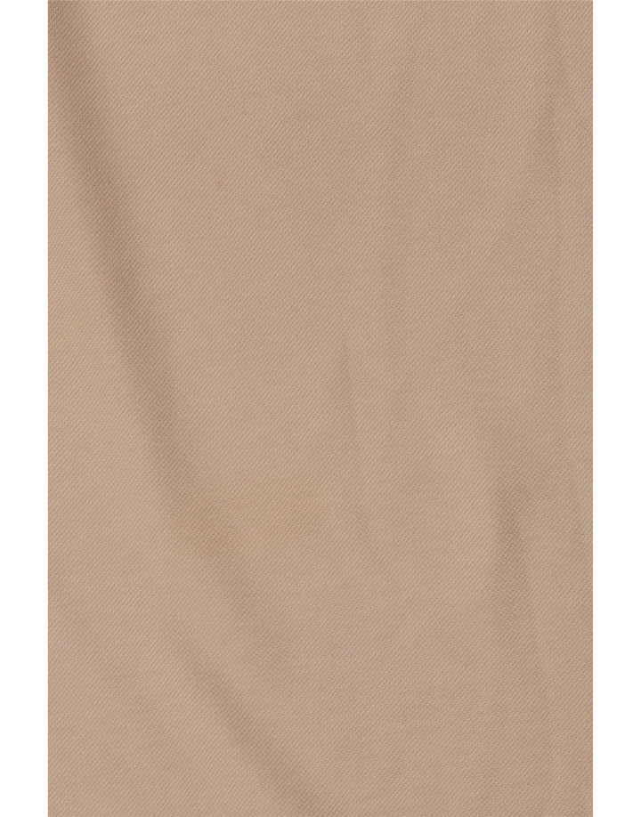 ADIDAS Herre T-Shirt Top UK 42/44 Stor Beige Polyester