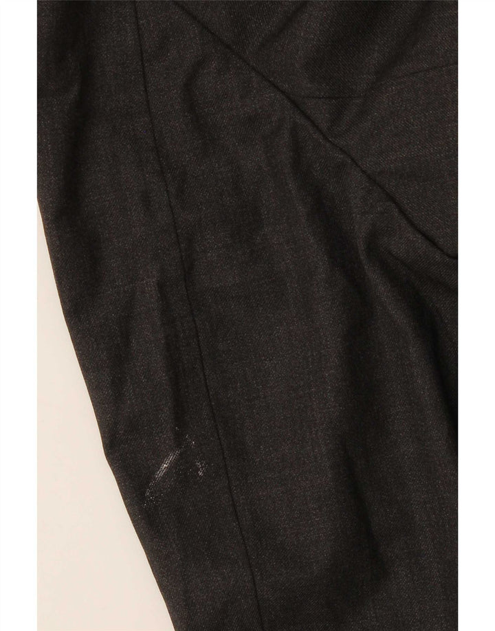 Abrigo Trussardi para hombre UK 40 Large Grey Wool