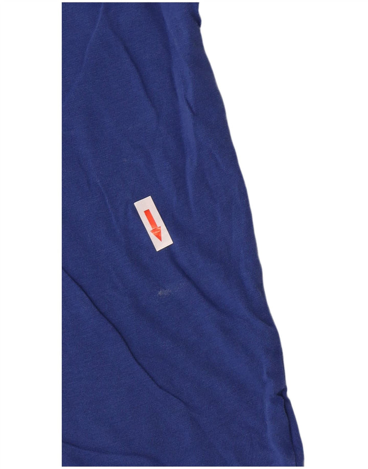 Champion Herre T-Shirt Top Medium Blå