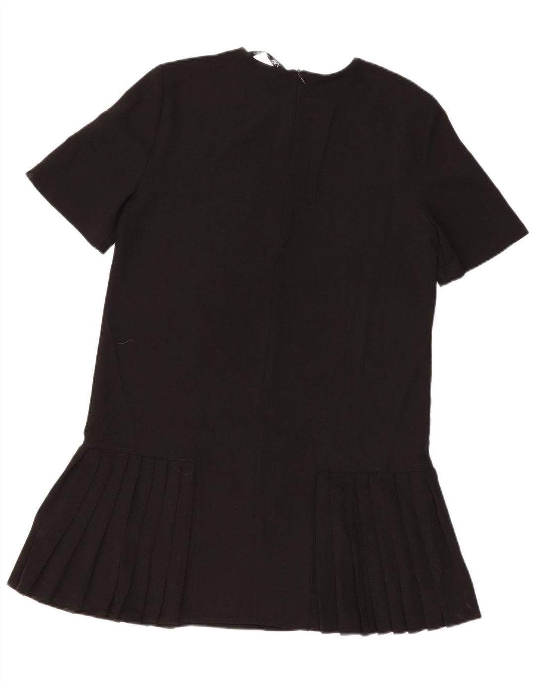 ZARA Womens Basic Dress UK 12 Medium Black