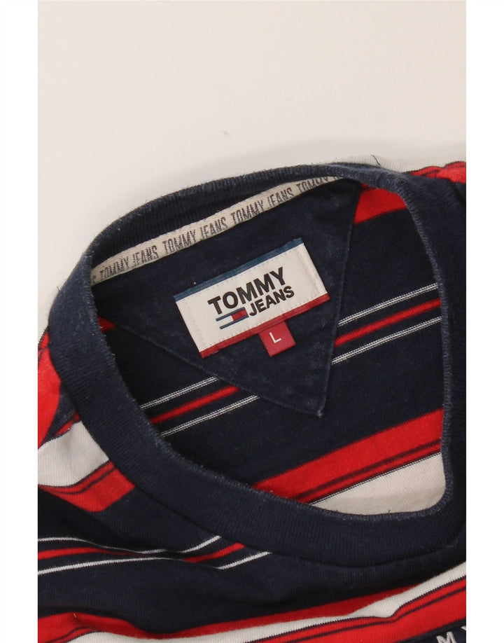 T-shirt da uomo Tommy Hilfiger Top grande blu navy