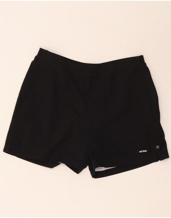 Pantaloncini sportivi Adidas da donna UK 18 XL poliestere nero