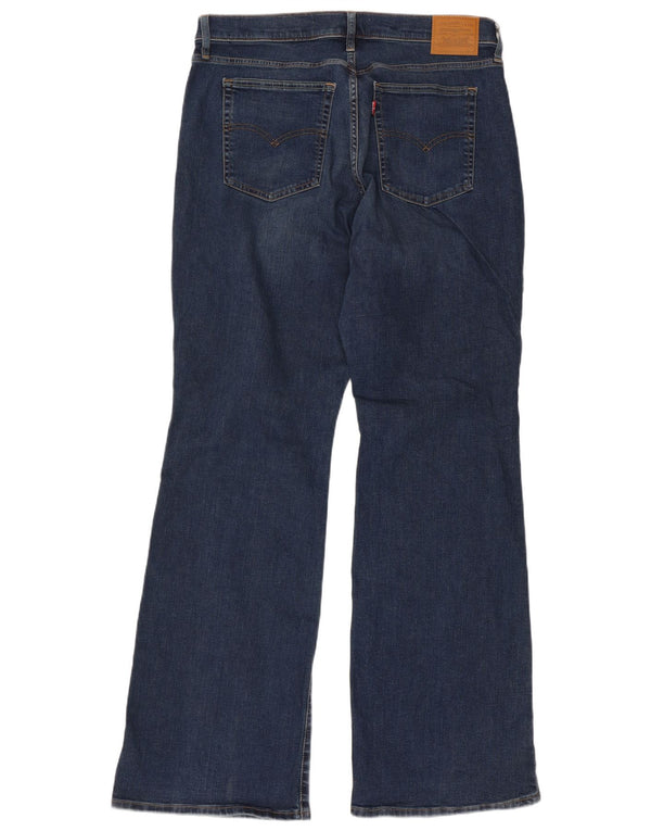Levi's Womens 726 Flared Jeans US 14 XL W36 L33 Μπλε βαμβακερό