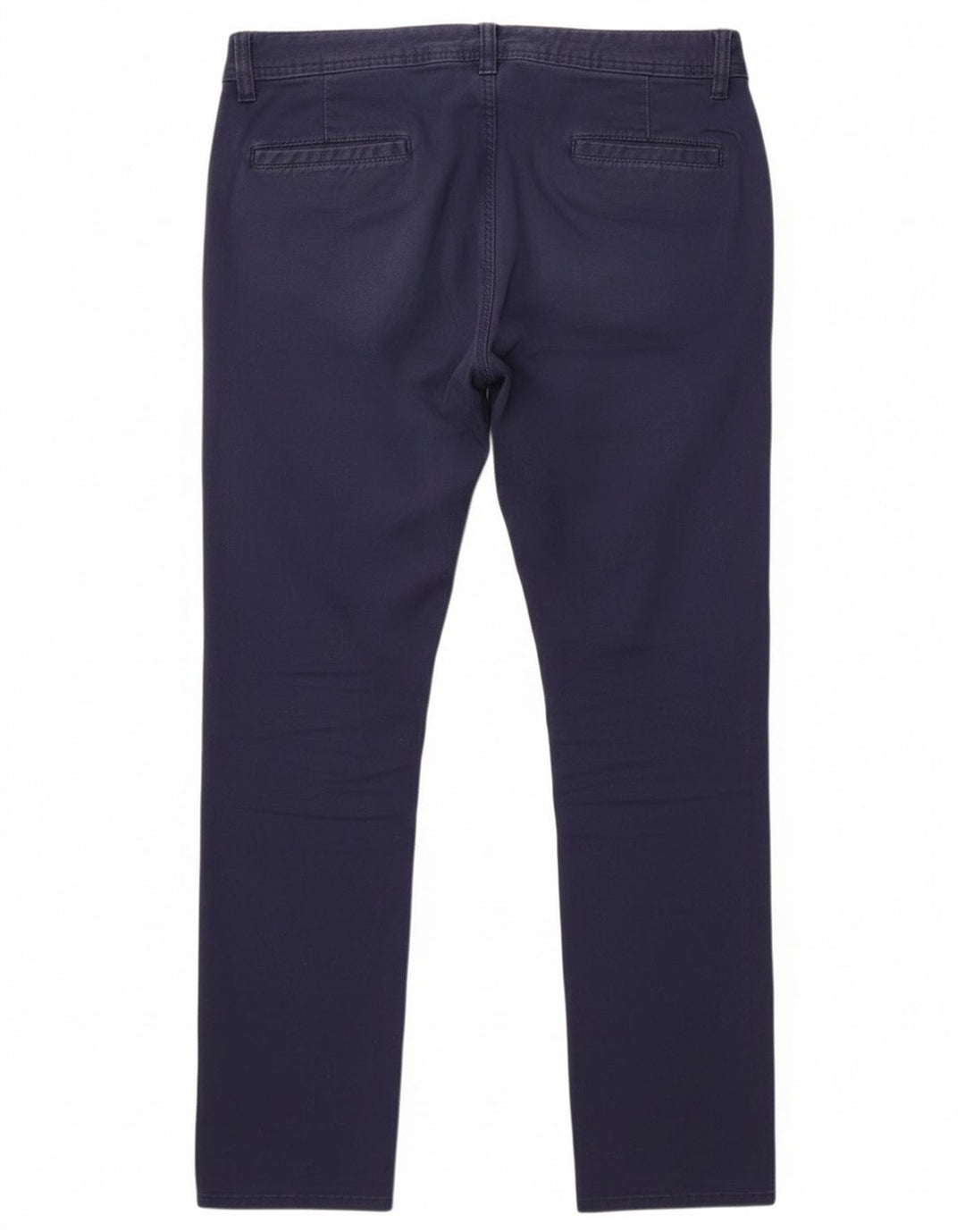 Wrangler Mens Slim Chino Trousers W34 L30 Navy Blue