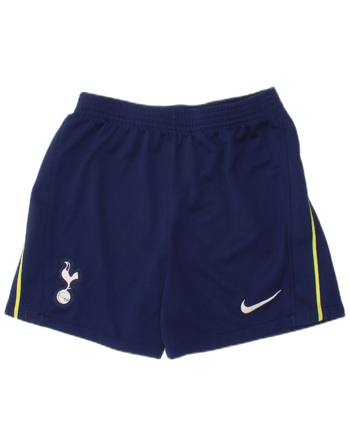Nike Boys Tottenham Hotspur Sport Shorts 7-8 Years  Navy Blue Polyester