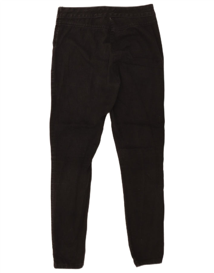 Jeans Jeggings Donna Zara Grandi W30 L29 Cotone Nero
