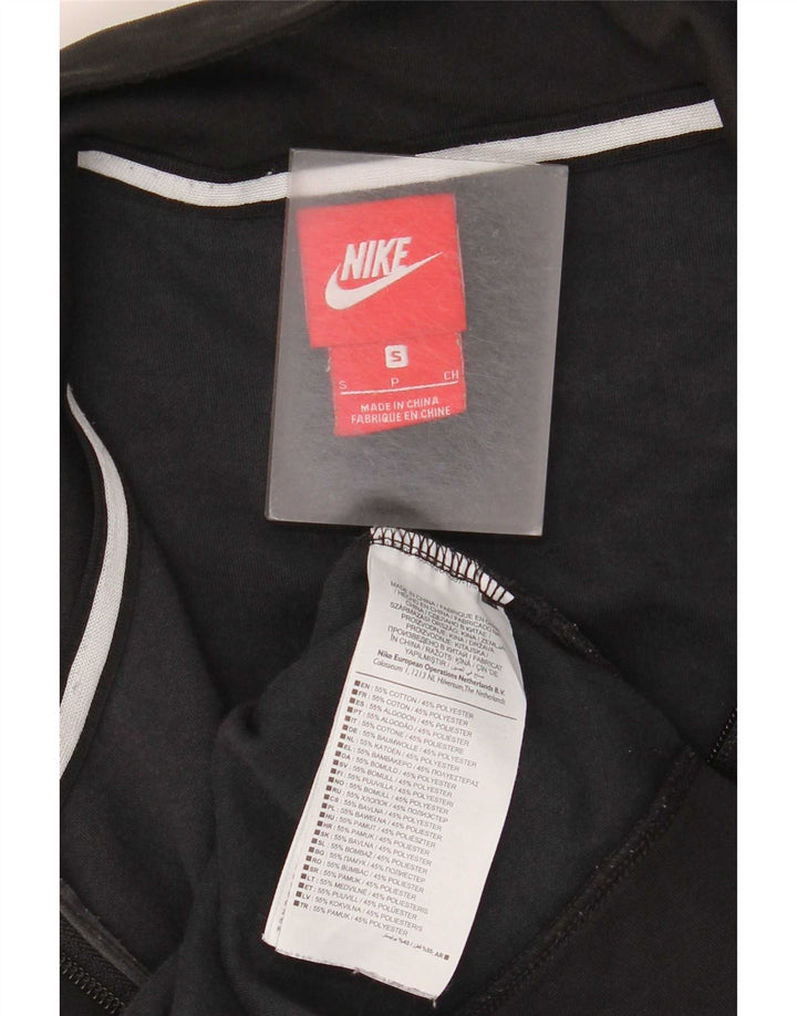 Nike træningsdragt til mænd, topjakke, lille sort Colourblock Bomuld