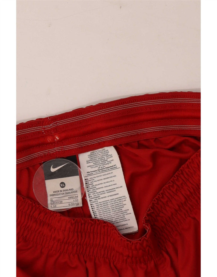 Nike Mens Graphic Sport Shorts XL  Red Polyester