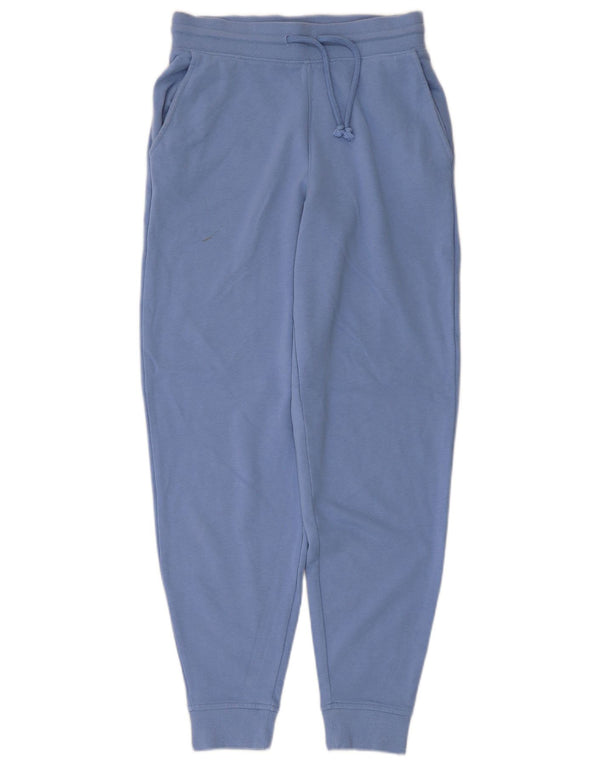 Pantaloni da tuta da donna Marks & Spencer Joggers UK 10 Small Blu Cotone